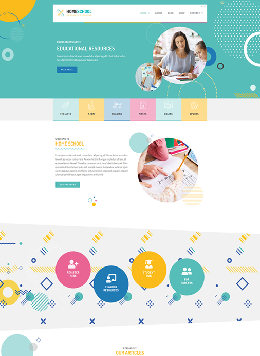 Criação de Site para Escola Infantil